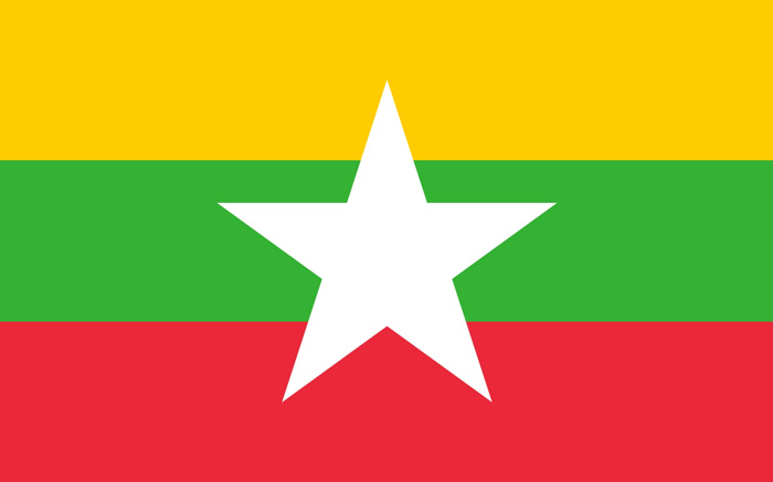 缅甸国旗图片
